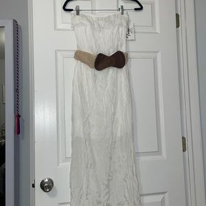 Brand new white dress